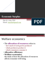 Economic Surplus: Rijo M. John, PHD Email