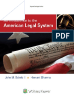 John M. Scheb II, Hemant Sharma - An Introduction To The American Legal System-Wolters Kluwer (2015) PDF