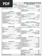 Aireuropa: Normal Checklist B737-800