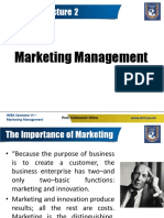 Module 1 - Lecture 2: Marketing Management