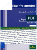 Actuacion Profesional. Consultas Frecuentes. 9º Edicion. Errepar PDF