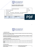 Programa Derecho Laboral 2019