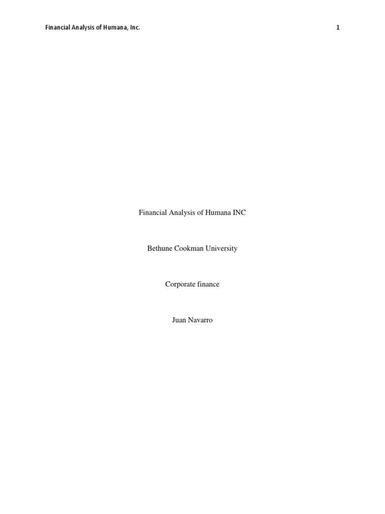 research paper financial analysis