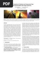 Epipolar Sampling For Shadows and Crepuscular Rays in Participating Media With Single Scattering