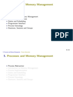 Processes and Memory Management