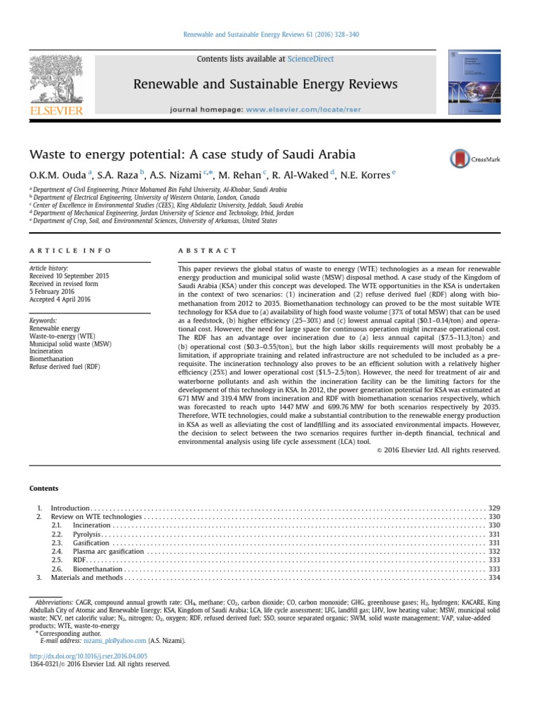 WASTE TO ENERGY FEASIBILITY CHALLENGES AND visual data 3