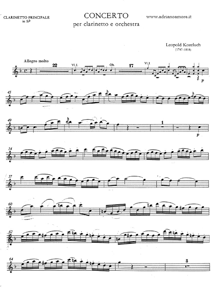 Kozeluch Concerto Part PDF PDF