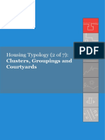 Housing Typologies 2 of 7 Clusters Groupings and Courtyards PDF