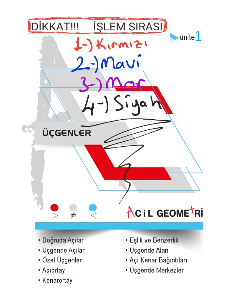 1 Unite Ucgenler Kenan Kara Min Pdf
