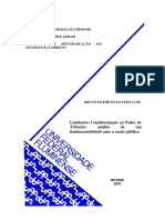 Limitações Constitucionais Ao Poder de Tributar PDF