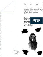 EvaluaciÃ N Neuropsicolã Gica de Adultos PDF