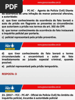 Direito Processual Penal Resolucao de Exercicios 