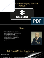 Pak Suzuki Motor Company Limited (PSMCL)