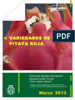 Variedades de Pitahaya Roja