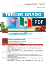 Planeación de Febrero