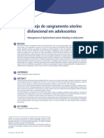 Manejo Do Sangramento Uterino Disfuncional em Adolescentes