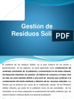  Gestion de Residuos Solidos