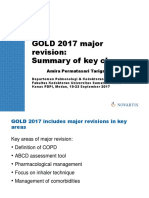 GOLD 2017 Major Revision: Summary of Key Changes: Amira Permatasari Tarigan