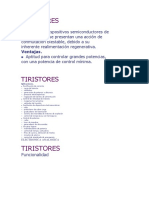 Tiristores Diapositivas
