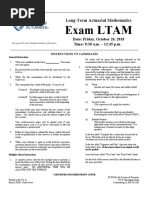 ltam formula sheet.pdf | Probability Theory | Statistics