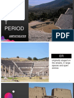 Ancien T Period: Amphitheater