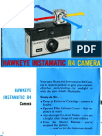 Kodak Hawkeye Instamatic R4 Camera Manual