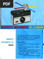 Kodak Hawkeye Instamatic R4 Camera Manual