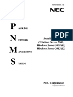 P N M S: PNMSJ+ Installation Manual (Windows Server 2008, Windows Server 2008 R2, Windows Server 2012 R2)