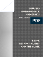 Nursing Jurisprudence and Ethics: Tercero, Ferdinand C., BSN, RN, RN "Terz"