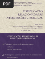 PDF_Complicação relacionadas às intervenções cirúrgicas