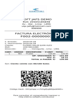 Factura electrónica demo JAFS