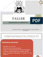 Taller N°1 Resolucion de Conflictos