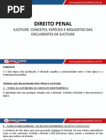 Direito Penal -Ilicitude - Conceito - Requisitos e Especie