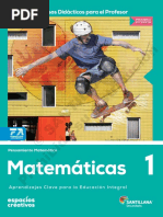 Conecta Mas Matematicas Secundaria 1 Guia Plan De Estudios Aprendizaje