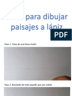 Dibujar Paisajes en Lápiz