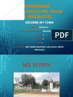 Universidad Tecnológica Del Valle Del Mezquital: Describe My Town