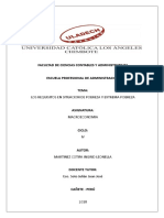 Estructura de La Monografia 2018-II Planeamiento Estrategico