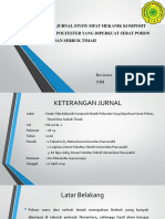 Review Jurnal Study Sifat Mekanik Komposit Matrik Polyester