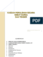 5perolehan Sebut Harga Tender PDF