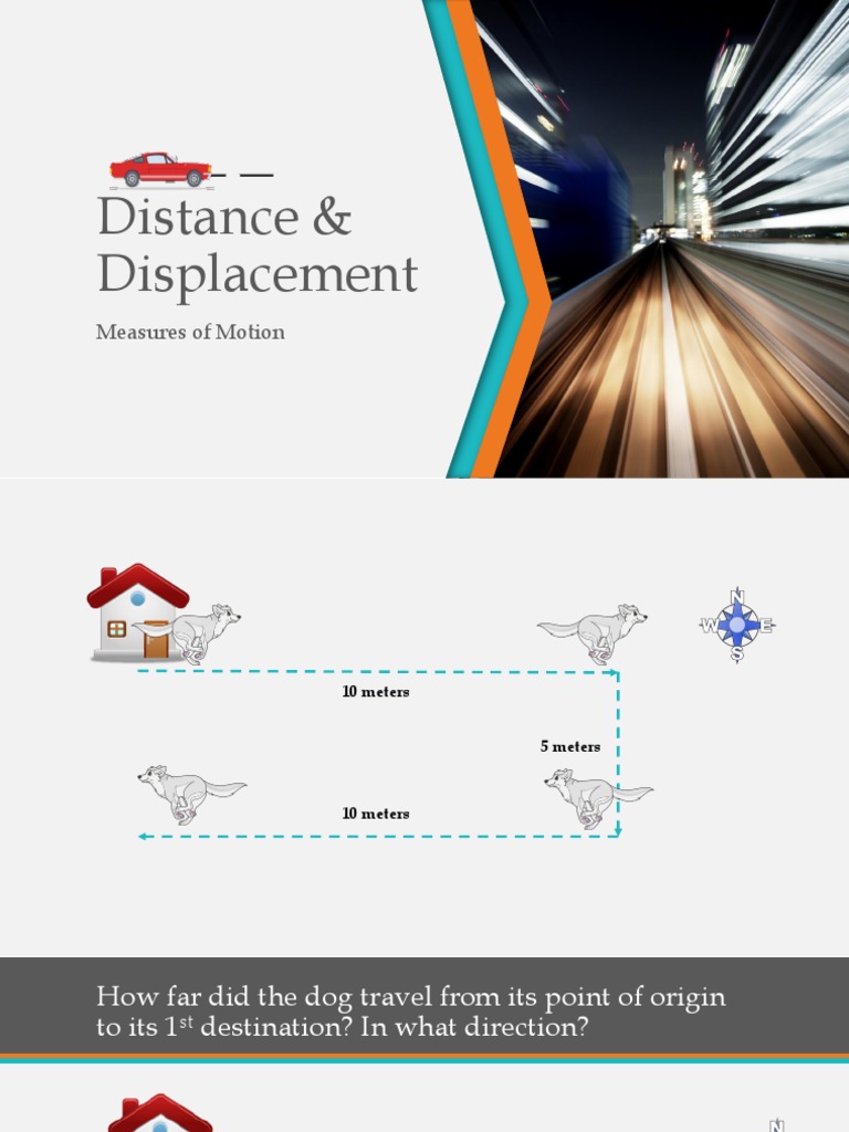Distance vs Displacement Explained | PDF | Distance | Geometric Measurement