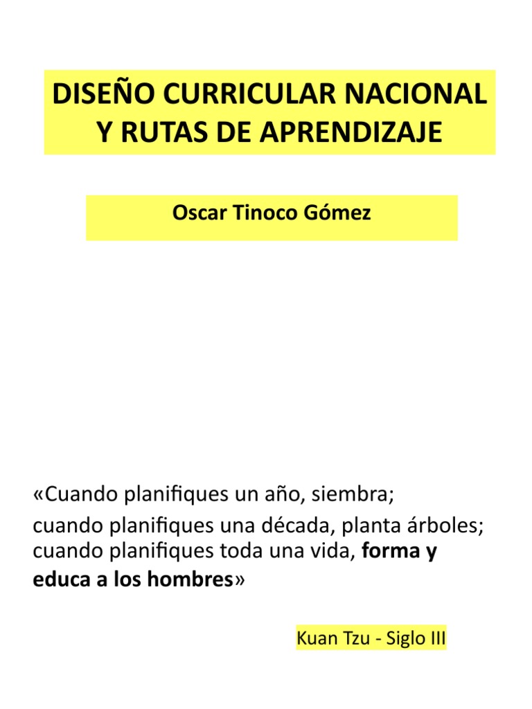 Diseño Curricular Nacional en Venezuela | PDF | Plan de estudios ...