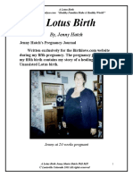 A Lotus Birth: By, Jenny Hatch