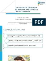 Kebijakan Program Kes Dan Sistem Rujukan 2018