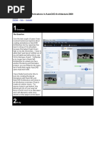 Creating Rendered Animations in AutoCAD Architecture 2009