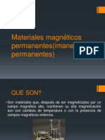Materiales Magnéticos Permanentes imanes Permanentes