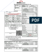 Maharashtra State Electricity Distribution Co. LTD.: For Any Queries On This Bill Please Contact MSEDCL Call