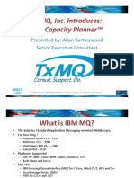 TXMQ MQ Capacity Planner