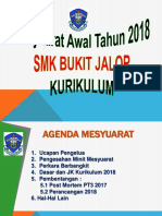 Mesyuarat Kurikulum Pertama 2018 SMKBJ