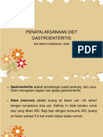 Penatalaksanaan Diet Gastroenteritis