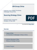 Sourcing Strategy China